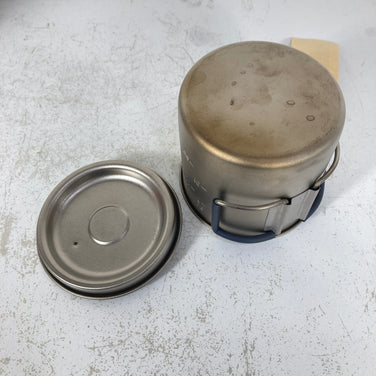 【OneSize グレー系】 Evernew ( エバニュー ) チタン マグポット 500 ストーブ セット Ti Mug pot 500 Stove set チタン製 550ml アルコールストーブセット 日本製 チタン クックウェア バーナー ストーブ z0