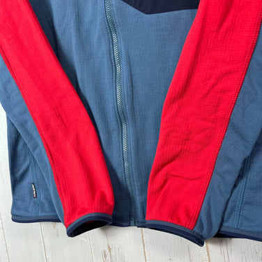 Men's Medium Navy Millet Trilogy Lightgrid Hoodie, Polartec Power Grid fleece jacket (z00055201).