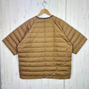 【Unisex OneSize カーキ系】 Nanga ( ナンガ ) コットン ピーチ ダウン ビッグ ティー Cotton Peach Down Big Tee N1PD COYOTE z00056061 COYOTE ダウンインサレーション アウター ジャケット トップス-2