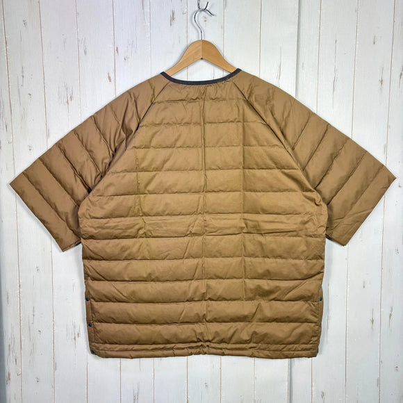 【Unisex OneSize カーキ系】 Nanga ( ナンガ ) コットン ピーチ ダウン ビッグ ティー Cotton Peach Down Big Tee N1PD COYOTE z00056061 COYOTE ダウンインサレーション アウター ジャケット トップス