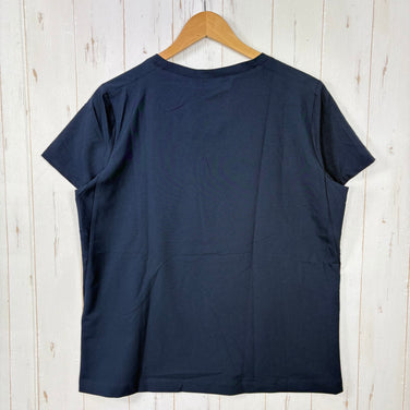 【Women's M ブルー系】 Houdini ( フーディニ ) ウィメンズ カバー ティー W's Cover Tee 840016 BLUE ILLUSION z00055975 BLUE ILLUSION 化繊 ショートスリーブTシャツ クルーネック インナ