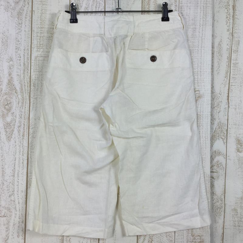 [Women's 0 Ivory] Patagonia Island Hemp Capris Knicker Pants Shorts 56620 International Women's PRL Synthetic Shorts Bottoms