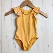 【Baby's 2T イエロー系】 2020 Patagonia ( パタゴニア ) ウォーター スプラウト ワンピース スイムスーツ Water Sprout One-Piece Swimsuit SFON ナイロン ウェア トップス インナー シャツ タンクトップ