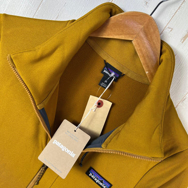 [男款 XS 黄色] 2024 Patagonia R1 保暖夹克 RPBN 涤纶羊毛夹克 z00053869 RPBN 羊毛外套