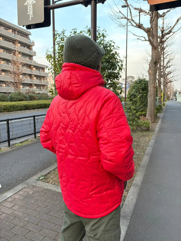 【Men's L レッド系】 Wildthings ( ワイルドシングス ) リバーシブル ビレイ ジャケット Reversible Belay Jacket WT24120SK RED× CLIMBER z00056189 RED× CLIMBER 化繊インサレ
