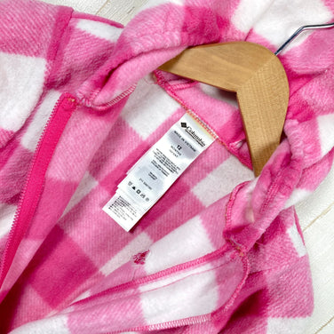 Baby's 12MOS Pink Columbia Snowtop II Bunting Polyester Fleece Jacket (z00054038)