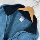 【Men's L ネイビー系】 2004 Patagonia ( パタゴニア ) R2 ボディ ラグ プルオーバー R2 Body Rug Pullover Deep Blue Heather 生産終了モデル 入手困難 ハイパイルフリース R1ストレッチパネル US-4