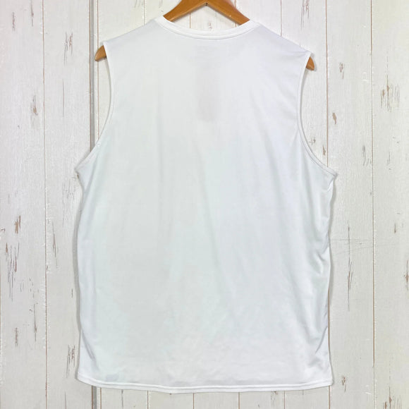 【Men's L ホワイト系】 2022 Patagonia ( パタゴニア ) スリーブレス キャプリーン クール デイリー シャツ Sleeveless Capilene Cool Daily Shirt ポリエステル ウェア トップス インナー シャツ タンク