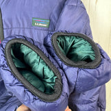 【Men's M-Regular ネイビー系】 1990s Llbean ( エルエルビーン ) カタディン プリマロフト パファー ジャケット Katahdin Primaloft Puffer Jacket 旧タグ 生産終了モデル 入手困難 カタディンタグ 化繊ダウン ウェア