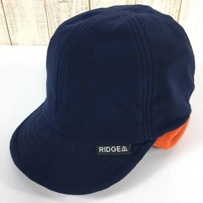 [Unisex OneSize Navy] Ridge Mountain Gear 抓绒耳罩帽 Polartec Wind Pro 男女通用海军帽 头饰 配饰 佩戴