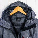【Men's XS グレー系】 Millet ( ミレー ) レショー ウォータープルーフ ダウン ジャケット Leschaux WP Down Jacket ダウン MIV0966 Men's ダークグレーヘザー | Dark Grey Heather |6737-4