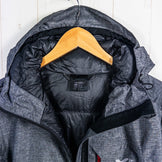 【Men's XS チャコール系】 Millet ( ミレー ) レショー ウォータープルーフ ダウン ジャケット Leschaux WP Down Jacket ダウン MIV0966 Men's ダークグレーヘザー | Dark Grey Heather |6737