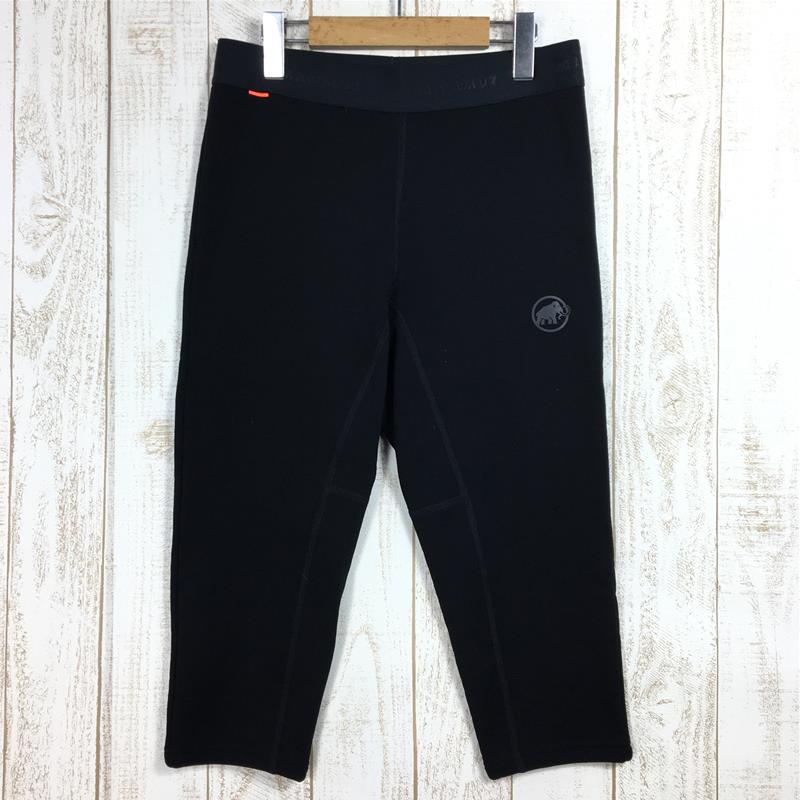 【Men's M ブラック系】 Mammut ( マムート ) アコンカグア ミドルレイヤー タイツ 3/4 Aconcagua Ml Tights 3/4 フリース パンツ 1022-01171 Men's  フリース ロングパンツ ボトムス ウェア