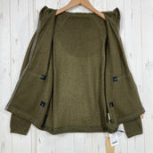 【Women's S グリーン系】 Ridge Mountain Gear ( リッジマウンテンギア ) アルファ フルジップ フーディー Alpha Full Zip Hoodie Forest Floor z00058925 Forest Floor フリース アウ