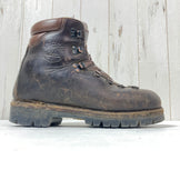 [Unisex 25.5cm Brown] Gronell Mountain Leather Boots Leather Footwear Alpine Boots z00057697 Alpine Boots Footwear