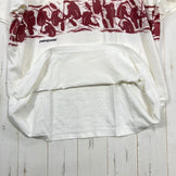 【Men's L ホワイト系】 1990s Patagonia ( パタゴニア ) カヤック プリント オーガニックコットン Tシャツ Kayak Print Organic Cotton T-Shirt 生産終了モデル 入手困難 黒タグ オーガニックコットン ウェ