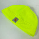 【Unisex OneSize イエロー系】 Carhartt ( カーハート ) カラーエンハンスド フリース ビーニー Color Enhanced Fleece Beanie Neon Yellow 入手困難 フリース ビーニー ハット ウェア ウェア小物 ヘッドウェア ビ-1