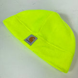 【Unisex OneSize イエロー系】 Carhartt ( カーハート ) カラーエンハンスド フリース ビーニー Color Enhanced Fleece Beanie Neon Yellow 入手困難 フリース ビーニー ハット ウェア ウェア小物 ヘッドウェア ビ