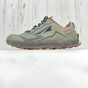 [Men's 25.5cm Green] Altra Lone Peak 5 Khaki Footwear Trail Running Shoes z00057023 Khaki Trail Running Shoes Footwear