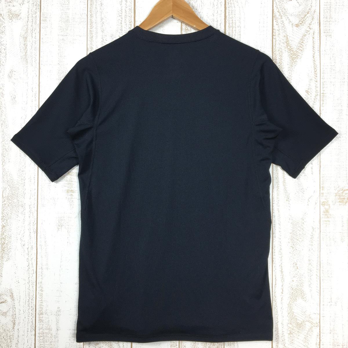 【男款S黑】Snowpeak Pe Power Dry S/S Tee T恤Polartec Power Dry男士合成纤维短袖T恤圆领内搭衬衫上衣