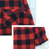 【Men's 16 レッド系】 フロストプルーフ Frostproof 40S ウールシャツ ビンテージ Men's RB レッド×ブラック ウール ロングスリーブシャツ インナー シャツ トップス ウェア - 【公式】2ndGEAR（セカンドギア）Webショップ【登山用品・アウトドア用品専門 買取販売店】