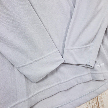 【Men's M グレー系】 Montbell ( モンベル ) ジオライン ライトウェイト ネックシャツ ポリエステル 1107735 Asian Men's ライトグレー 化繊 ロングスリーブTシャツ クルーネック インナー シャツ トップス ウェア - 【公式】2ndGEAR（セカンドギア）Webショップ【登山用品・アウトドア用品専門 買取販売店】