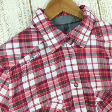 【Women's M ピンク系】 Mammut ( マムート ) アスコナ シャツ Ascona Shirt フランネル ネルシャツ 1030-02060 Women's コットン ロングスリーブシャツ インナー シャツ トップス ウェア - 【公式】2ndGEAR（セカンドギア）Webショップ【登山用品・アウトドア用品専門 買取販売店】