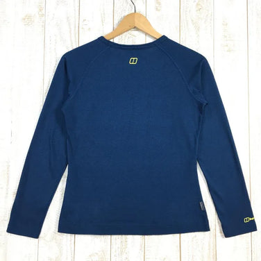 【Women's 10 ネイビー系】 Berghaus ( バーグハウス ) ロングスリーブ スモールロゴ Tシャツ Long Sleeve Small Logo T-Shirt 20281 International Women's 化繊 ロングスリーブTシャツ クル - 【公式】2ndGEAR（セカンドギア）Webショップ【登山用品・アウトドア用品専門 買取販売店】