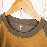 【Men's S ブラウン系】 Montbell ( モンベル ) WIC.ラグラン ロングスリーブT WIC. Raglan Long Sleeve T ポリエステル ウェア トップス インナー シャツ ロングスリーブシャツ 化繊 z00051165 化繊 ロン - 【公式】2ndGEAR（セカンドギア）Webショップ【登山用品・アウトドア用品専門 買取販売店】