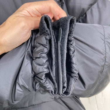 【Men's S ブラック系】 Nanga ( ナンガ ) プルオーバー ダウン ジャケット Pullover Down Jacket 生産終了モデル 入手困難 ネイタルデザイン Natal Design リスト List トリプルネーム コラボ ダウン ウェア ト