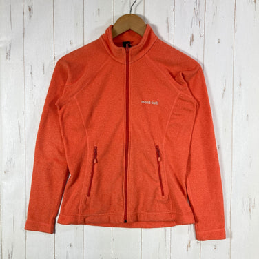 【Women's M オレンジ系】 Montbell ( モンベル ) シャミース インナージャケット Chameece Inner Jacket ポリエステル ウェア トップス アウター ジャケット フリース z00060938  フリース アウター ジャケット トッ