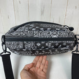 Chums 再生小号梯形单肩包（黑色，均码）z00053165，涤纶收纳袋