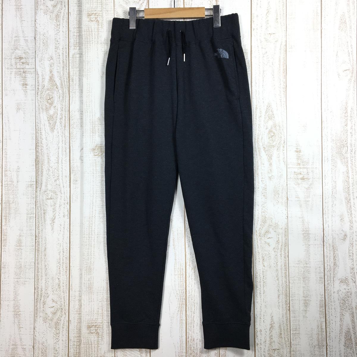 【Men's M チャコール系】 The North Face ( ザ・ノースフェイス ) カラー ヘザード スウェット ロング パンツ Color Heathered Sweat Long Pants NB81696 Asian Men's  化繊 ロングパンツ ボ