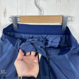 【Women's M Navy】 Salomon Outspeed Shorts Pants Polyester Apparel Bottoms Shorts Softshell z00054608 Softshell Shorts Short