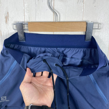 【Women's M Navy】 Salomon Outspeed Shorts Pants Polyester Apparel Bottoms Shorts Softshell z00054608 Softshell Shorts Short