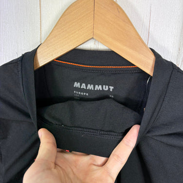 【Men's XS ブラック系】 Mammut ( マムート ) QD ロゴ プリント ロングスリーブ Tシャツ アジアンフィット QD Logo Print Longsleeve T-shirts AF 速乾 UPF50+ 抗菌防臭 ポリエステル ウェア トップス