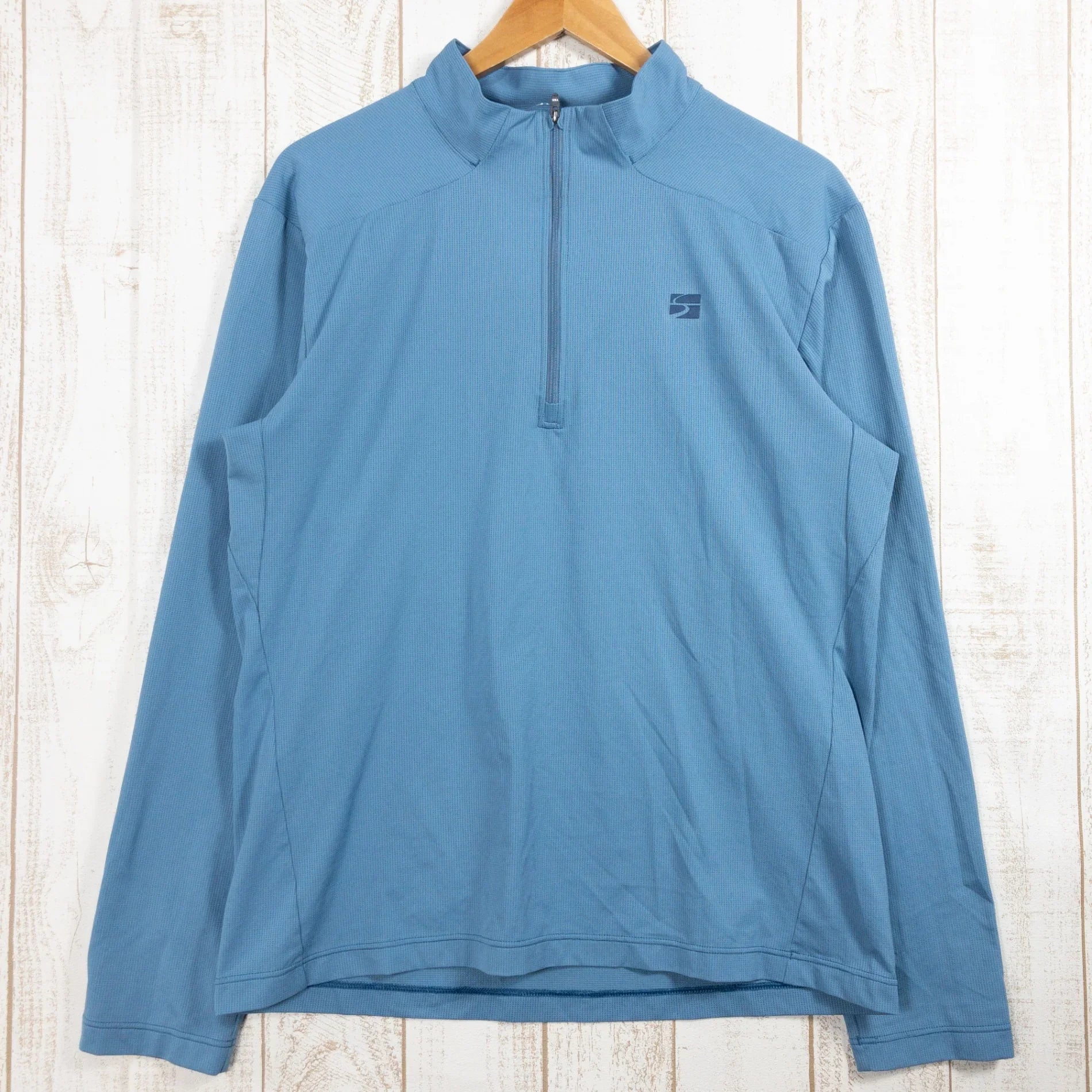 【Men's XL ブルー系】 Finetrack ( ファイントラック ) ドラウトクアッド ジップネック ジェイブルー ポリエステル ウェア トップス インナー シャツ ロングスリーブシャツ 化繊 z00051101 ジェイブルー 化繊 ロングスリーブシャツ イ - 【公式】2ndGEAR（セカンドギア）Webショップ【登山用品・アウトドア用品専門 買取販売店】