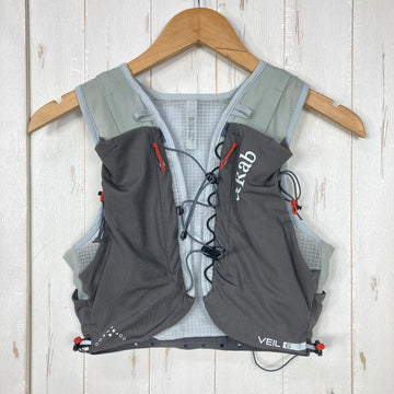 【Unisex S グレー系】 Rab ( ラブ ) ヴェイル 6 Veil 6 Gargoyle / Graphene 6L｜ハイドレーション対応 ナイロン バッグ ストレージ ランニングベスト ベストパック z00060560 Gargoyle / Graphe - 0