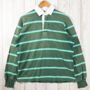 【Men's M グリーン系】 Barbarian ( バーバリアン ) ラグビーシャツ ラガーシャツ レギュラーカラー カナダ製 コットン ウェア トップス インナー シャツ ロングスリーブシャツ z00050141 ロングスリーブシャツ インナー シャツ トッ - 【公式】2ndGEAR（セカンドギア）Webショップ【登山用品・アウトドア用品専門 買取販売店】