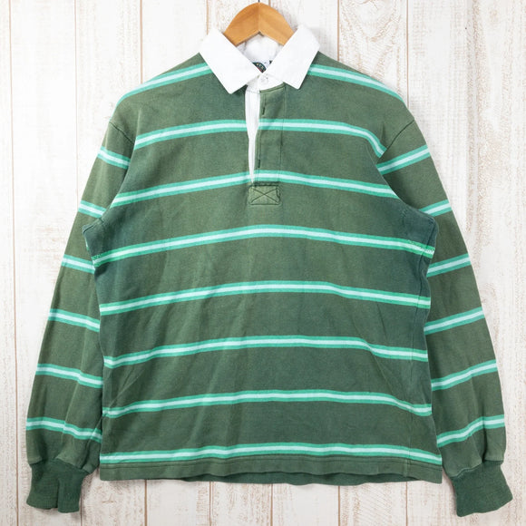 【Men's M グリーン系】 Barbarian ( バーバリアン ) ラグビーシャツ ラガーシャツ レギュラーカラー カナダ製 コットン ウェア トップス インナー シャツ ロングスリーブシャツ z00050141 ロングスリーブシャツ インナー シャツ トッ - 【公式】2ndGEAR（セカンドギア）Webショップ【登山用品・アウトドア用品専門 買取販売店】