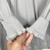 【Men's L グレー系】 Zeropoint By Montbell ( ゼロポイント By モンベル ) ロングスリ－ブ ベースレイヤー ティー ポリエステル ウェア トップス インナー シャツ ロングスリーブTシャツ クルーネック 化繊 z00058442