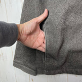 [Men's Large Gray] 2001 Patagonia Polar Basin Jacket, Dark Taupe Heather. Discontinued model, hard to find. This fleece jacket is a top and outerwear item.