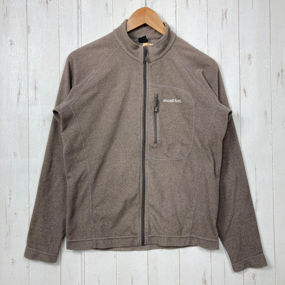 【Men's S ブラウン系】 Montbell ( モンベル ) シャミース ジャケット Chamois Jacket ポリエステル ウェア トップス アウター ジャケット フリース z00060281  フリース アウター ジャケット トップス ウェア