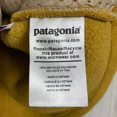 【Kid's XS イエロー系】 2020 Patagonia ( パタゴニア ) シンチラ カグール Synchilla Cagoule Buckwheat Gold / BKWG ポリエステル ウェア トップス アウター ジャケット フリース z00058089