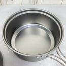 【OneSize シルバー系】 Uniflame ( ユニフレーム ) 山クッカー S Yama Cooker S アルミ製 2個セット スタッキング アルミ クックウェア クッカー コッフェル z00061562  クッカー コッフェル クックウェア-7