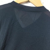 【Men's S チャコール系】Helly Hansen ( ヘリーハンセン ) インナーボーダー Vネック ロングスリーブ Tシャツ ベースレイヤー HY99816 Asian Men's 化繊 ロングスリーブTシャツ クルーネック インナー シャツ トップス ウェア - 【公式】2ndGEAR（セカンドギア）Webショップ【登山用品・アウトドア用品専門 買取販売店】