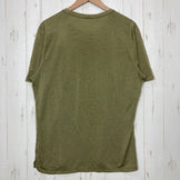 【Unisex L グリーン系】 Atelier Blue Bottle ( アトリエブルーボトル ) ハイカーズ Tシャツ Hiker's T-shirts Sn Supernatural コラボ ウール ウェア トップス インナー シャツ ショートスリーブTシャツ
