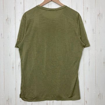 【Unisex L グリーン系】 Atelier Blue Bottle ( アトリエブルーボトル ) ハイカーズ Tシャツ Hiker's T-shirts Sn Supernatural コラボ ウール ウェア トップス インナー シャツ ショートスリーブTシャツ - 0