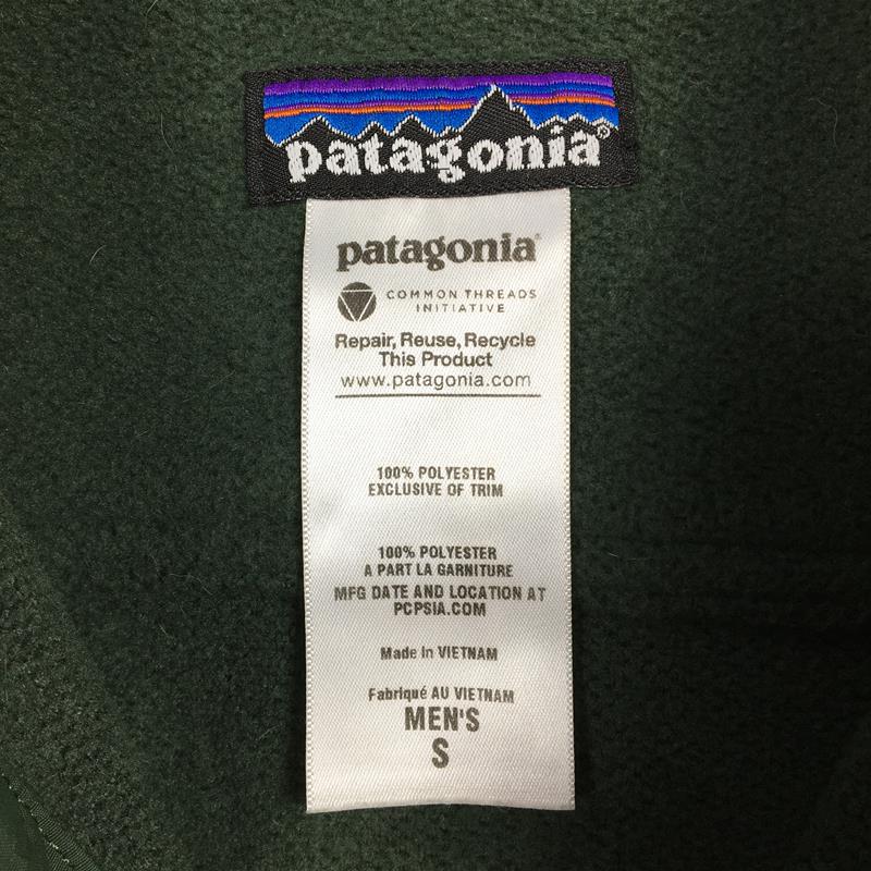 【Men's S グリーン系】 Patagonia ( パタゴニア ) ロングスリーブ ピケ フリース シャツ Long-Sleeved Pique Fleece Shirt 生産終了モデル 入手困難 25760 International Men's FGN 化繊