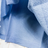 女式大号 Blue Ridge Mountain Gear 舒适套头短袖衬衫，海雾色。涤纶。